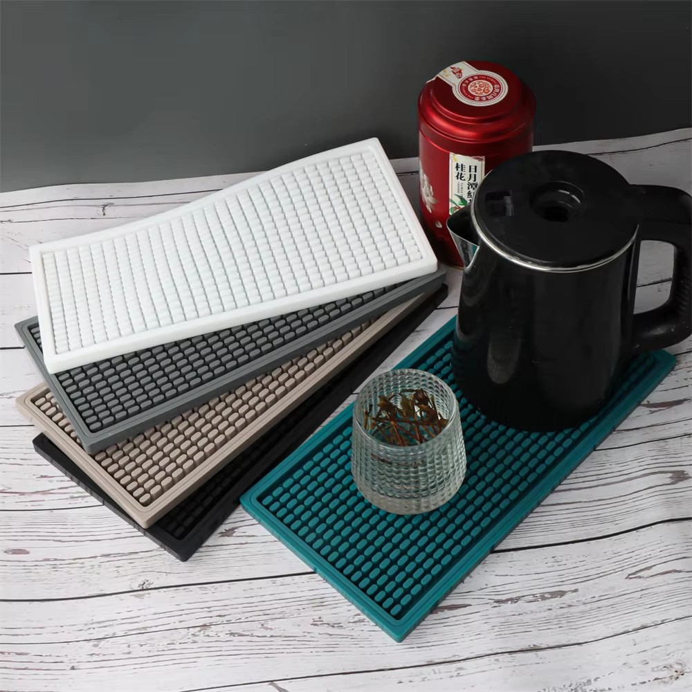 Silicone Coffee Bar Mat, Non-S - Bar Mat Rubber 评论和价格
