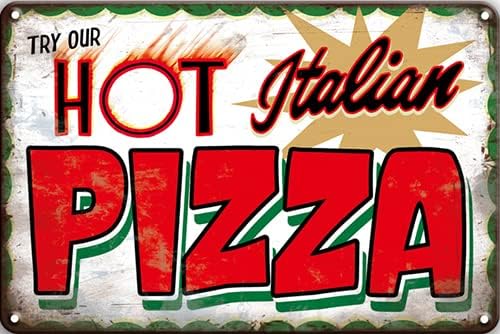 CN-Tin Sign Try Our Hot Italia - Home Bar Lounge 评论和价格