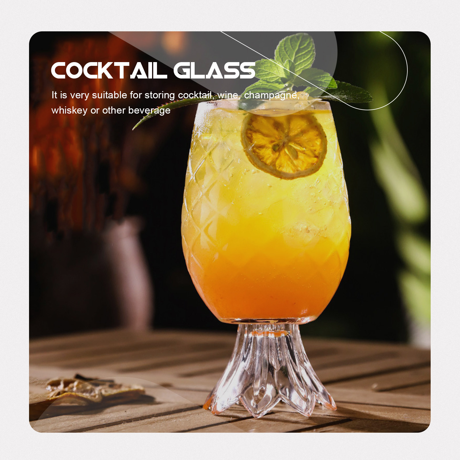 Premium Pineapple-Shaped Cockt - Home Bar Set 评论和价格