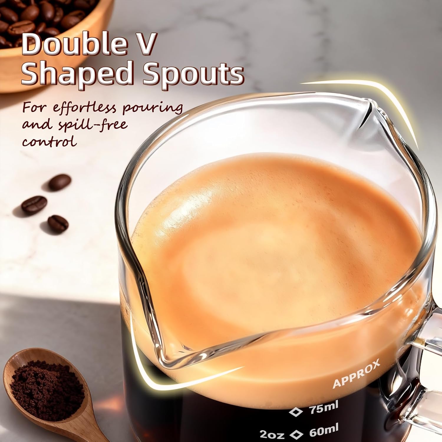 1/2pcs Espresso Cups 2.5oz Esp - Home Bar Set 评论和价格