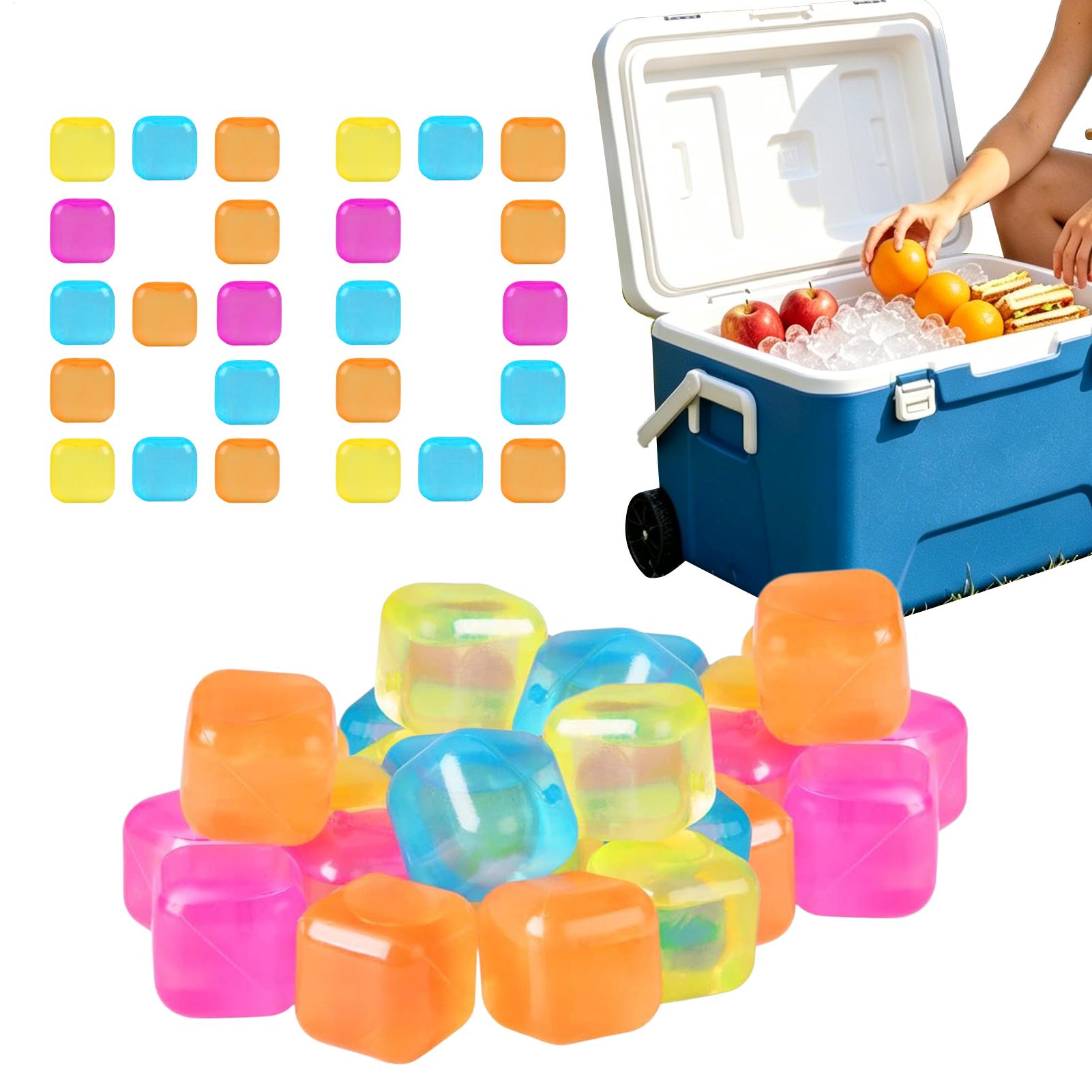80PCS Reusable Icecubes Non-Me - Home Bar Set 评论和价格
